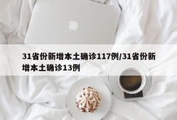 31省份新增本土确诊117例/31省份新增本土确诊13例