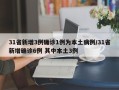 31省新增3例确诊1例为本土病例/31省新增确诊6例 其中本土3例