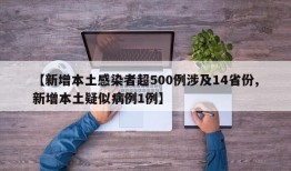 【新增本土感染者超500例涉及14省份,新增本土疑似病例1例】