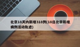 北京18天内新增318例(18日北京新增病例活动轨迹)