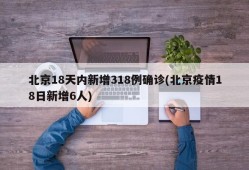 北京18天内新增318例确诊(北京疫情18日新增6人)