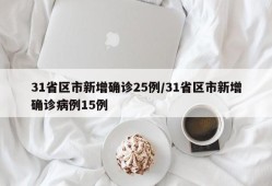 31省区市新增确诊25例/31省区市新增确诊病例15例
