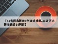 【31省区市新增6例确诊病例,31省区市新增确诊16例首】